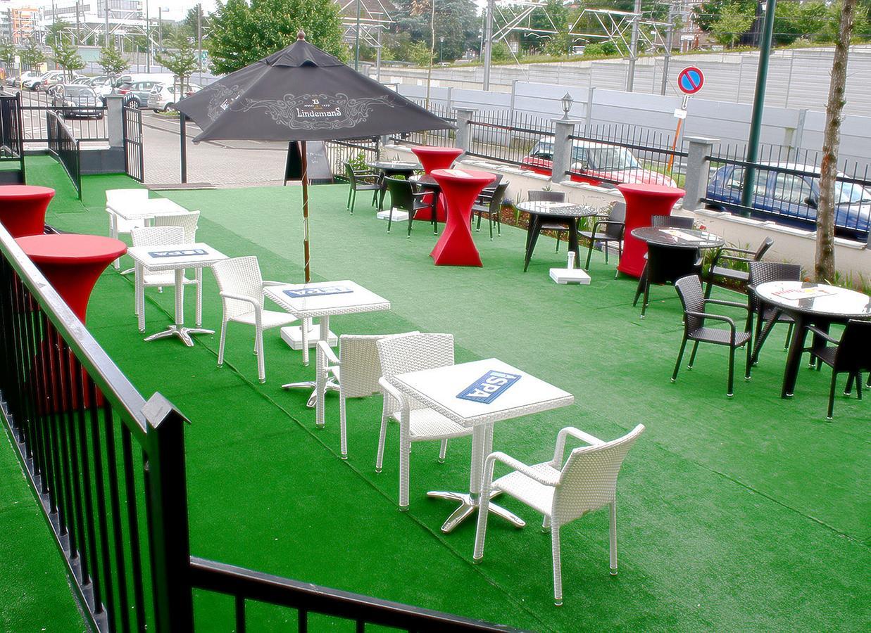 Machelen Fly Inn Hotel Lounge المظهر الخارجي الصورة